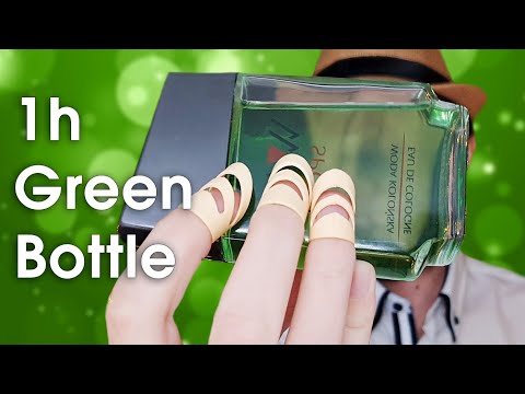 Adored green bottle ASMR