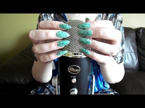 ASMR *1 HOUR* of Scratching and Tapping on a Blue Yeti Microphone (NO TALKING)