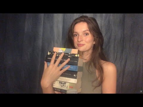 ASMR Talking About Books Again 📚 Book Triggers, Page Flipping, Finger Tracing