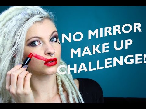 No Mirror make up Challenge!!!