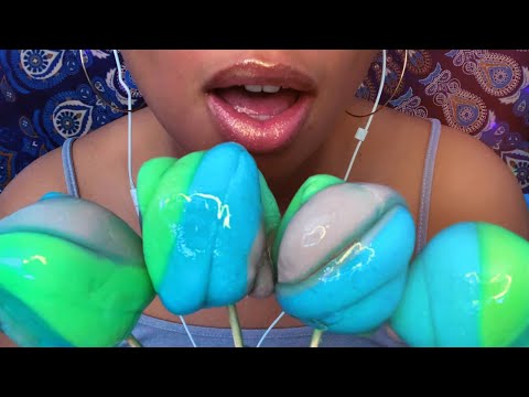 ASMR | Candied Marshmallows 🍡 Crunchy Eating Sounds