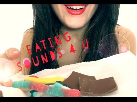 ASMR - MOUTH SOUNDS and EATING CANDY