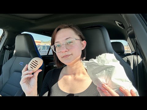 ASMR in my Car 🚗 | Lo-Fi Unboxing w/ Amazon Finds & Vintage Items