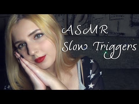 ASMR Slow triggers for your sleep~ (tapping, scratching, etc.)