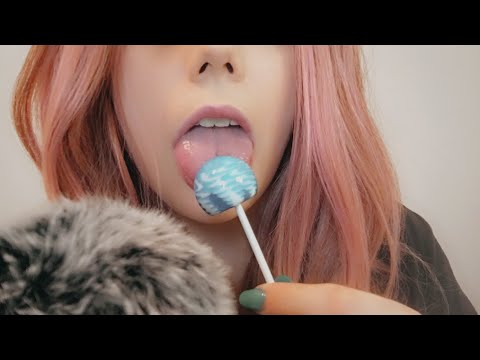 ASMR | Licking Poprocks on a Lollipop (Mouth Sounds) (PATREON SAW IT FIRST)
