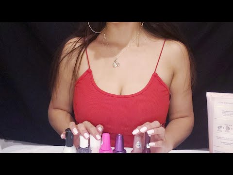 ASMR| One on one relaxing Nail Salon Roleplay 💅