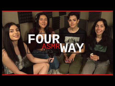 Four Way Reaction Game (ASMR) - Come Get Tingles With The ASMR Collection Team! - Short Version