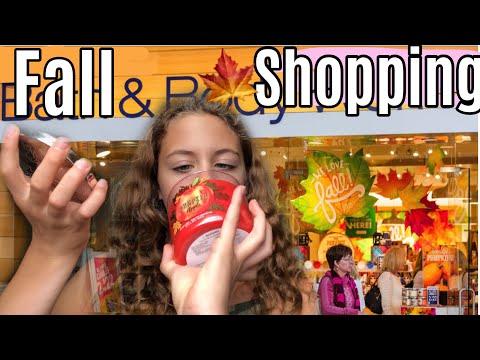 Fall shopping! Bath and body works and fall clothes!