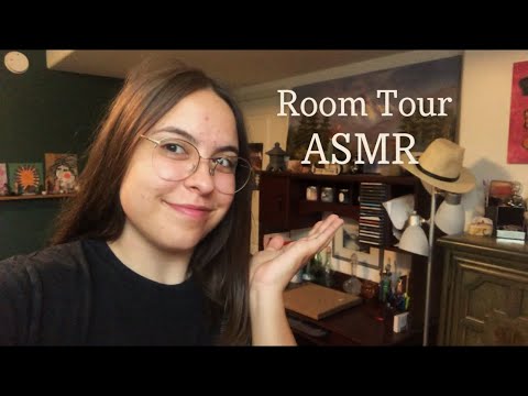 Bedroom Tour ASMR (fast tapping & scratching, lofi)