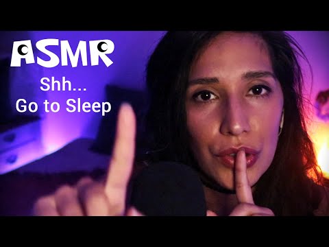 ASMR Shh Go to Sleep | No Talking | Hand Movements