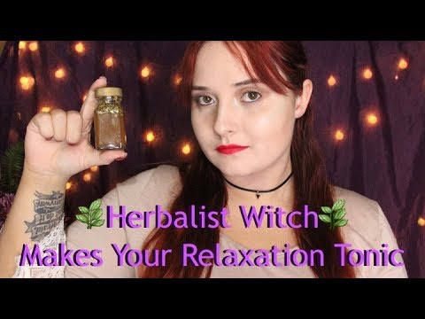 🌿Herbalist Witch🌿Makes Your Relaxation Tonic🍵ASMR [RP MONTH]