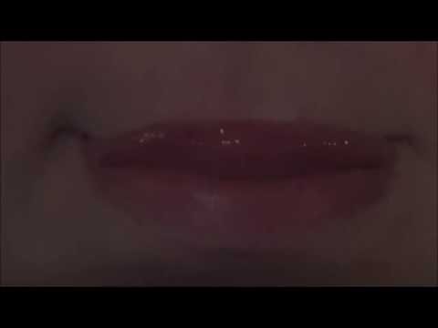 ASMR Visual Trigger: Lip Licking (with some subtle, unintentional mouth sounds)