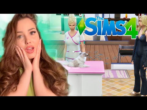 ASMR Sims 4 Gameplay | Nuestro perro 🐶 está enfermo... ¿sobrevivirá?
