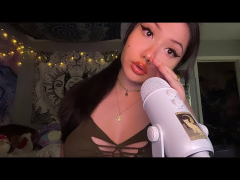 ASMR Clicky Whispers & Mouth Sounds ✨