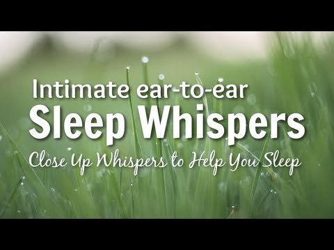 Close Up Binaural Ear-to-Ear Whispering to Make You Sleepy / Relaxing Whispers for Sleep / Calming