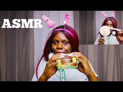 Candy ASMR Eating Sounds 🍬 Marshmallow Peanut Butter