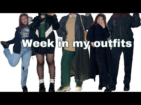 week in my outfits #1
