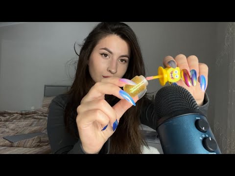 Asmr 100 triggers in 10 minutes 💤 NO TALKING ❤️