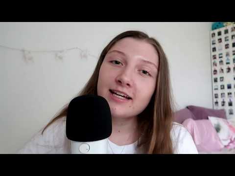 ASMR tingly mouth sounds + repeating tk, sk