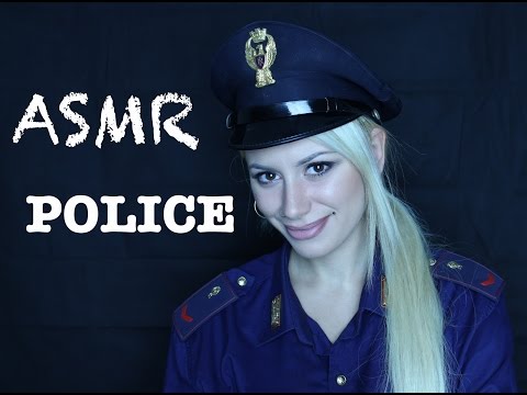 ASMR Police Roleplay | Unintelligible Whisper