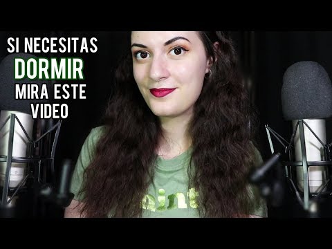 SI NECESITAS DORMIR, MIRA ESTE VIDEO. |Cosquillas| EL ASMR