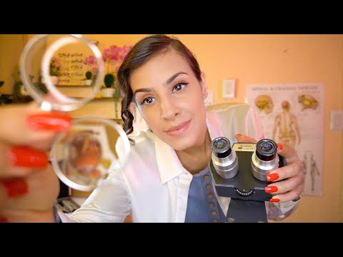 ASMR Ophthalmology | Comprehensive Eye Exam | REALISTIC Lens 1 or 2 | Cranial Nerve Exam | Orbital