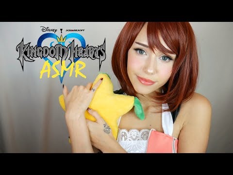 ASMR Kingdom Hearts - Kairi Shares Paopu Fruit 🍋💞 (Hand Movements, Whispering, Scratching Sounds)