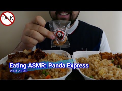 ASMR: Eating Panda Express *No Talking* 목방 木邦 Mukbang