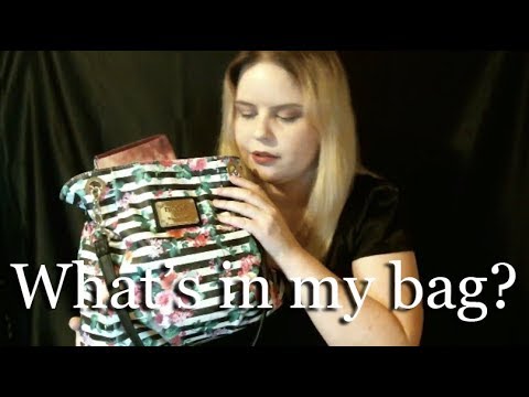 [ASMR] What's in my Bag? (Softly Spoken)