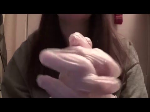 ASMR Vinyl Gloves with Lotion (No Talking)