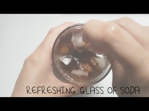[ASMR] Refreshing Glass Of A&W