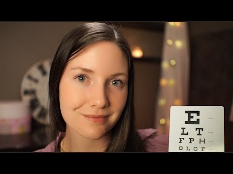 ASMR Roleplay | Detailed Eye Exam (Soft Spoken)