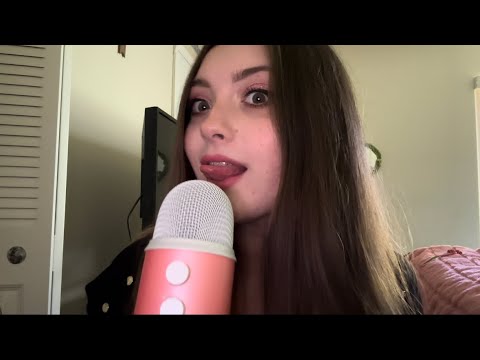 ASMR | FAST MOUTH SOUNDS, BREATHY STUTTERING,  & HAND MOVEMENTS 😝