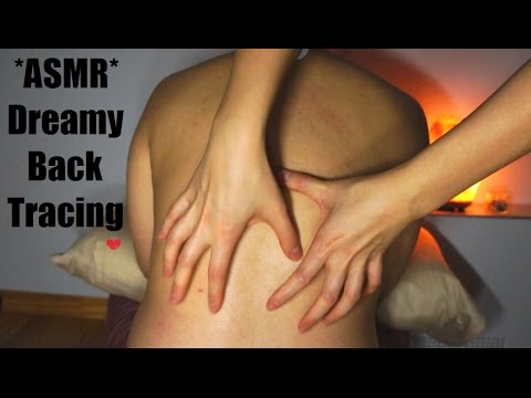 ASMR BACK TRACING DREAMY MASSAGE WITH SHORT SCRATCHING SEGMENT) (VISUAL AID, NO TALKING) (-__-) zzz