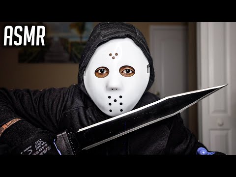 ASMR ** JASON GIVES YOU TINGLES WITH HIS MACHETE ** For SLEEP And RELAXATION..