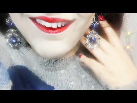 ASMR Kissing , Fingers Touching Lens ✌🏻💋