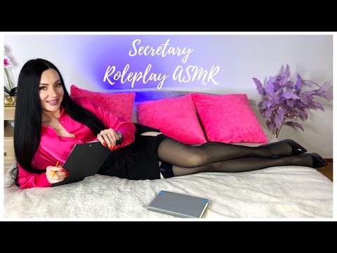 ASMR Secretary After Work ✨ Roleplay & Personal Attention
