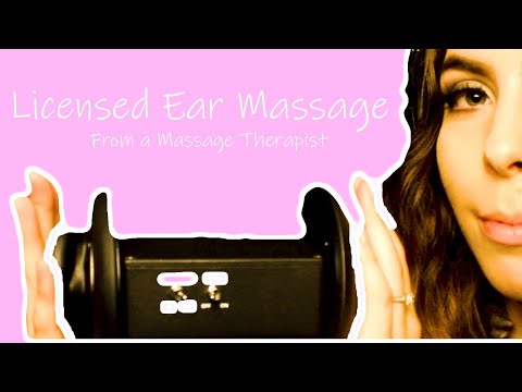 Wifey's Relaxing Ear Massage ASMR -Soothing Triggers While A Licensed Massage Therapist Massages You