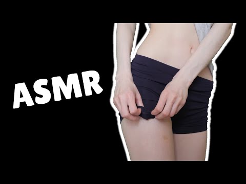 ASMR Legging Scratching / Fabric sounds 💖 *no talking*