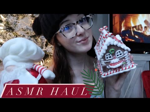 ASMR Christmas Shopping Haul | LOFI + Tapping🎄