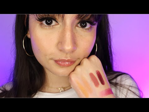ASMR Relaxing Makeup Haul | Unboxing, Tapping, Crinkles, Whispering ♡