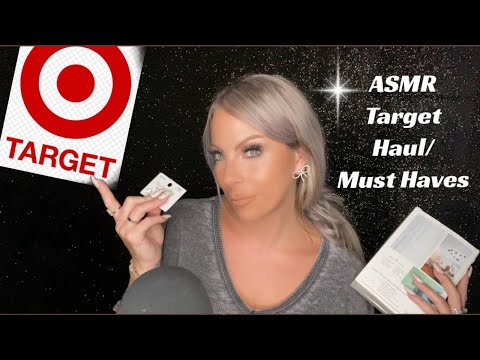 ASMR | Target Haul / Tory Burch Miller Sandals | Close Whispering | Natural 👄 Sounds, Soft Tapping