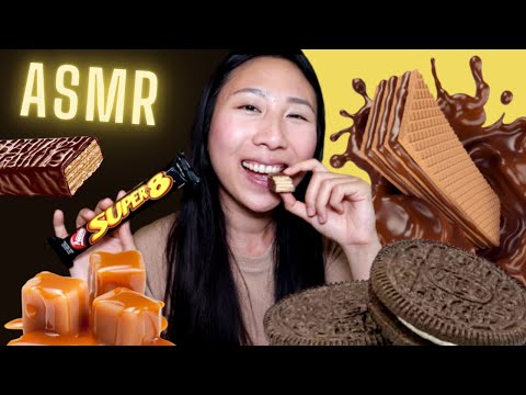 EXTREMELY CHEWY Caramel 🍫  ASMR  chilean snack Eating sounds