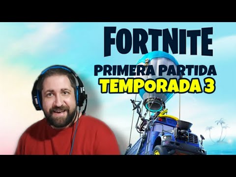 ASMR en Español - FORNITE BATTLE ROYALE - PRIMERA PARTIDA EN TEMPORADA 3