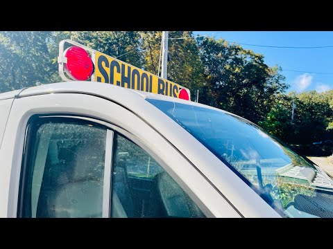 ASMR! Tapping On A SCHOOL BUS! 🚌📚