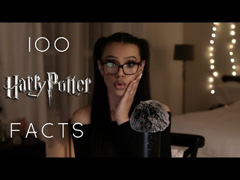 100 Harry Potter Facts | ASMR Whisper | Ear to Ear