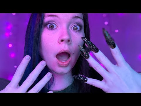 ASMR Fast and Aggressive This or That: Metal Claws or Finger Nails?