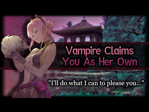 Half Vampire Claims You As Her Own[Possessive][Yandere]/F4A/ | ASMR Roleplay