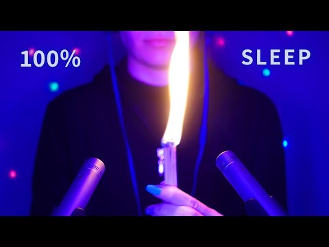Asmr Fire 🔥 on my Mics | Fire Sounds , Matches and More | Hypnotic Asmr No Talking for Sleep