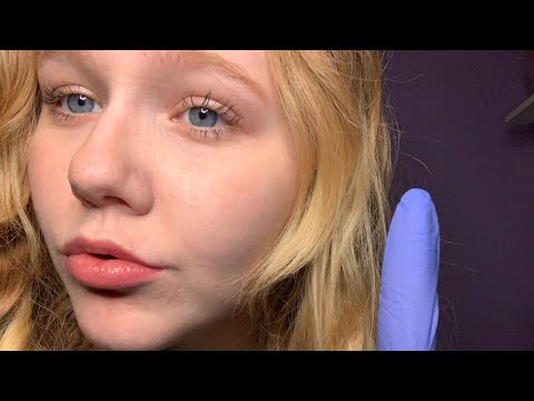 ASMR annual check up doctor role play
